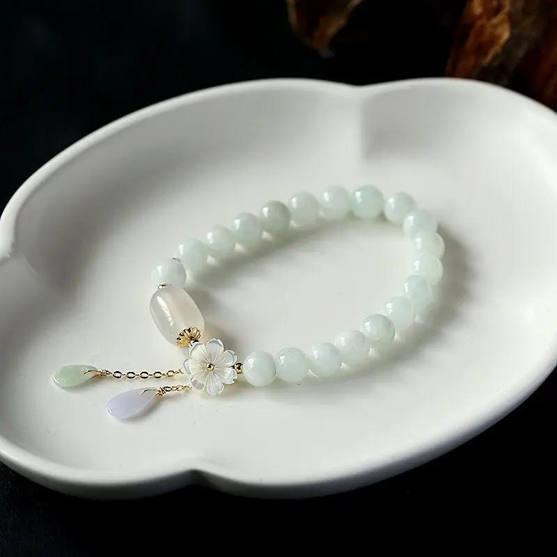 bracelet laying in a white dish