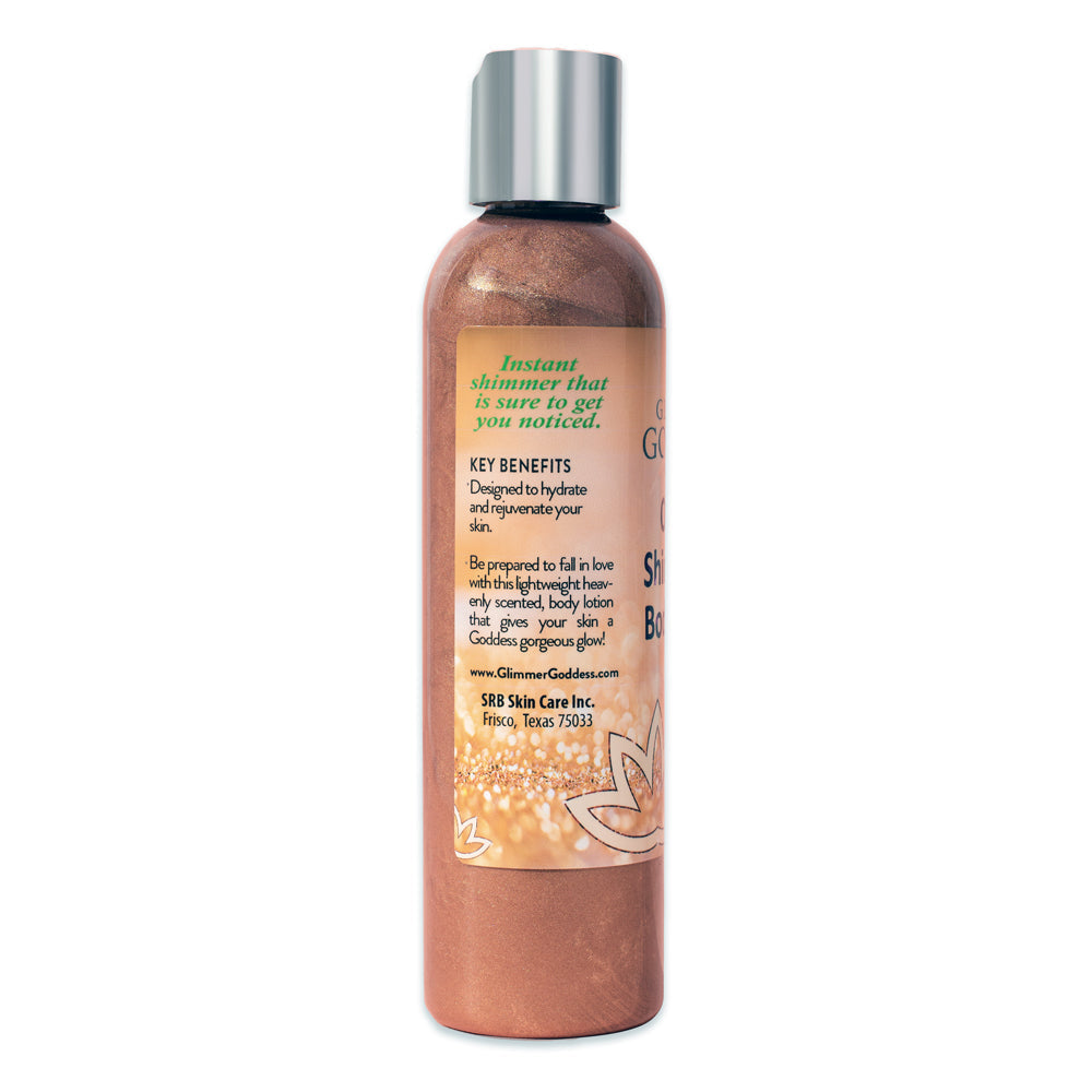 Glimmer Goddess - Organic Bronze Shimmer Body Lotion