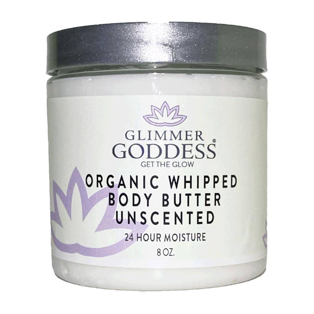 Glimmer Goddess - Organic Unscented Whipped Body Butter