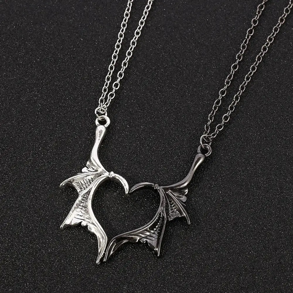 Dragon Wing Love Necklace