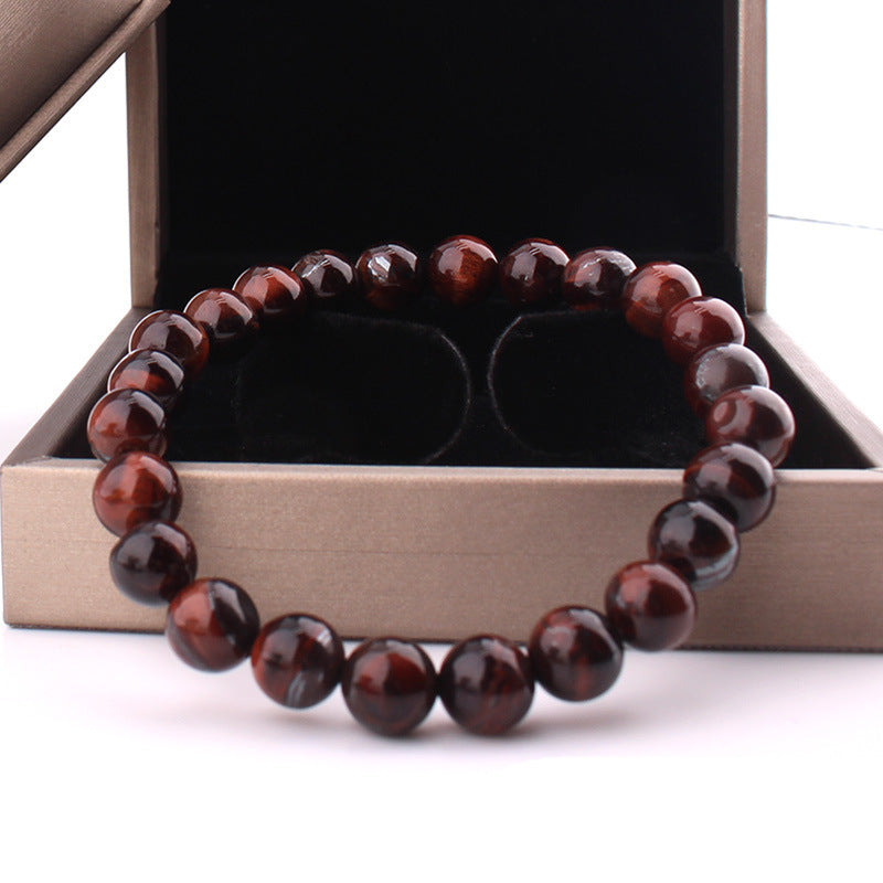 Red Tiger's Eye Bracelet - Vintage Style