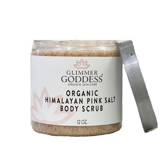 Glimmer Goddess - Organic Himalayan Pink Salt Body Scrub