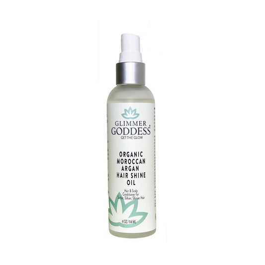 Glimmer Goddess - Organic Moroccan Argan Oil Hair Shine Spray