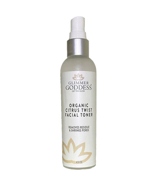 Glimmer Goddess - Organic Citrus Twist Facial Toner Mist w/ Aloe Vera