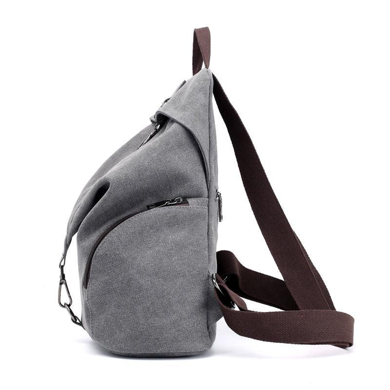 grey bag from the side