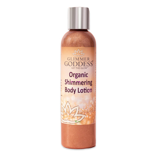 Glimmer Goddess - Organic Bronze Shimmer Body Lotion