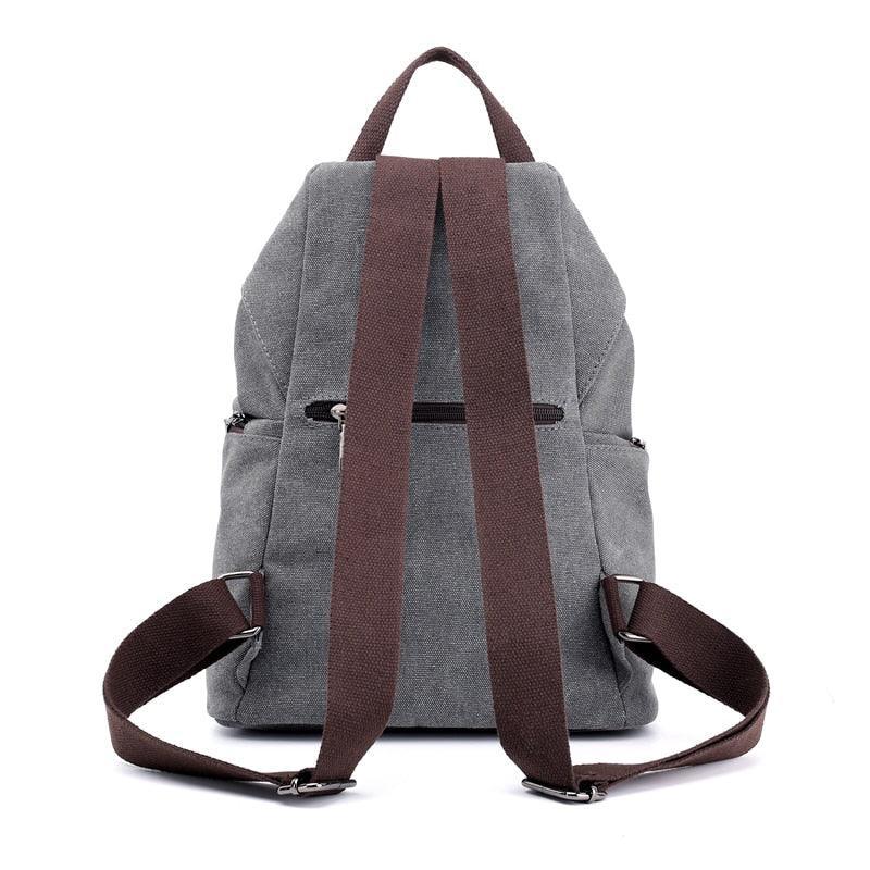 grey bag from the back