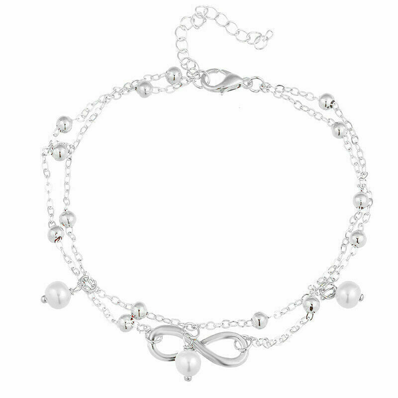 Picture of the anklet with a white background