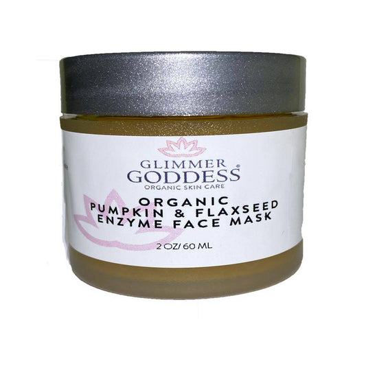 Glimmer Goddess - Organic Pumpkin & Flaxseed Enzyme Face Mask