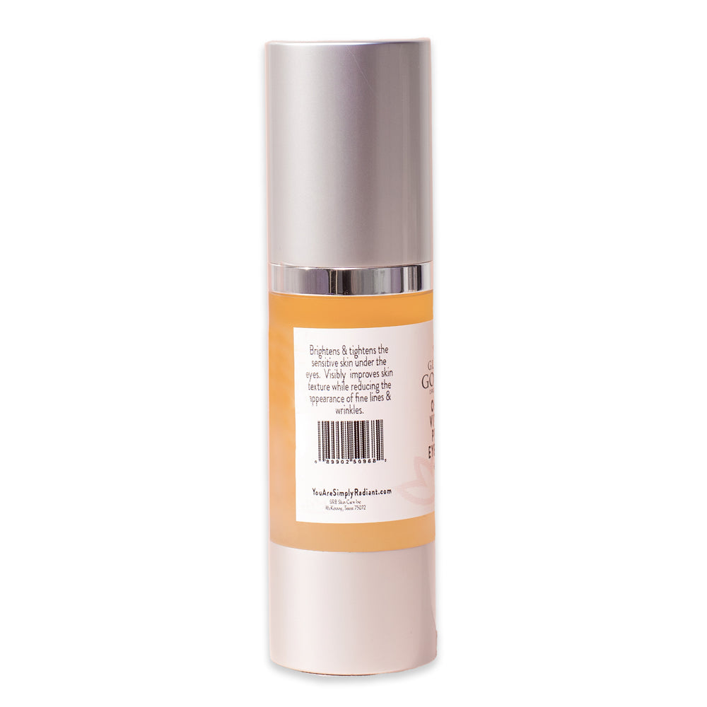 Glimmer Goddess - Organic Vitamin C Peptide Eye Serum - Diminish Dark Circles