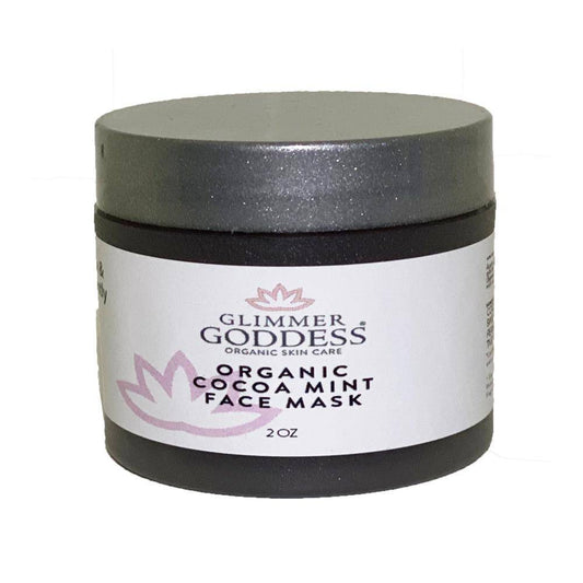 Glimmer Goddess - Organic Cocoa Mint Face Mask