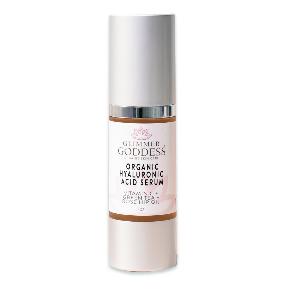 Glimmer Goddess - Organic Hyaluronic Acid Serum - Skin Plumper